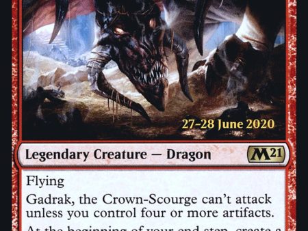 Gadrak, the Crown-Scourge [Core Set 2021 Prerelease Promos] Sale