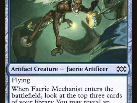 Faerie Mechanist [Double Masters] For Discount