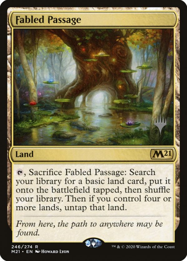 Fabled Passage (Promo Pack) [Core Set 2021 Promos] on Sale