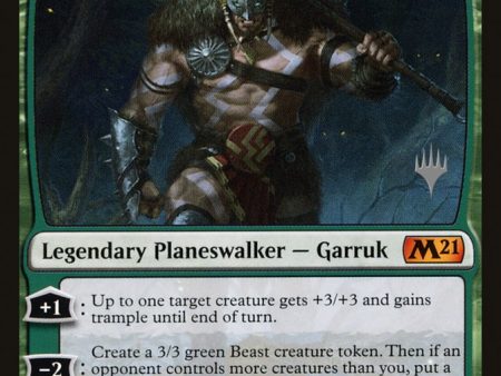 Garruk, Unleashed (Promo Pack) [Core Set 2021 Promos] Sale