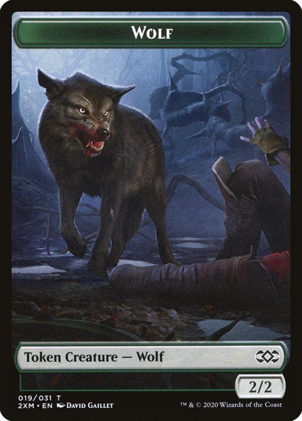 Copy    Wolf Double-Sided Token [Double Masters Tokens] Online now