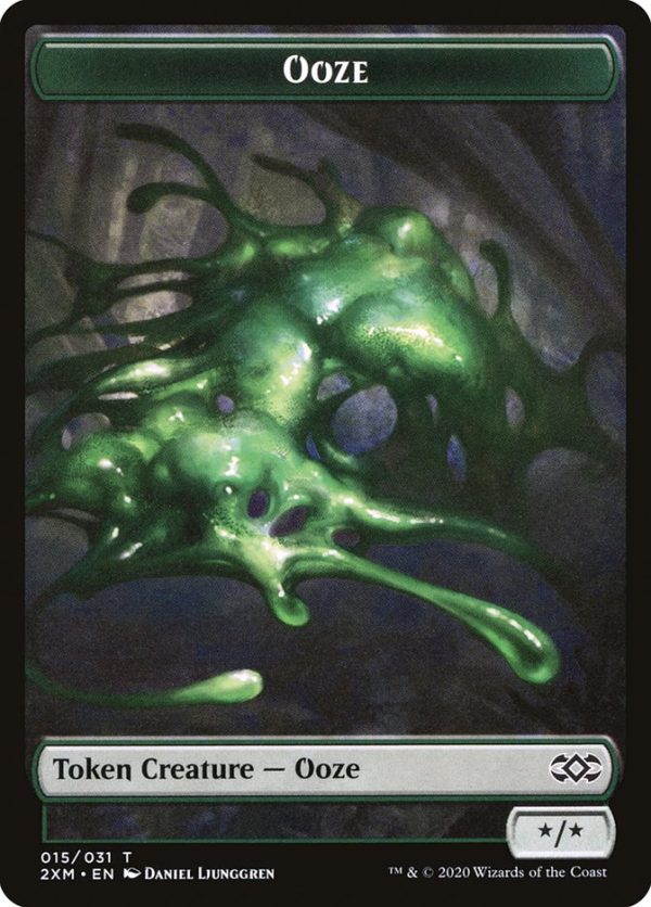 Copy    Ooze Double-Sided Token [Double Masters Tokens] For Cheap