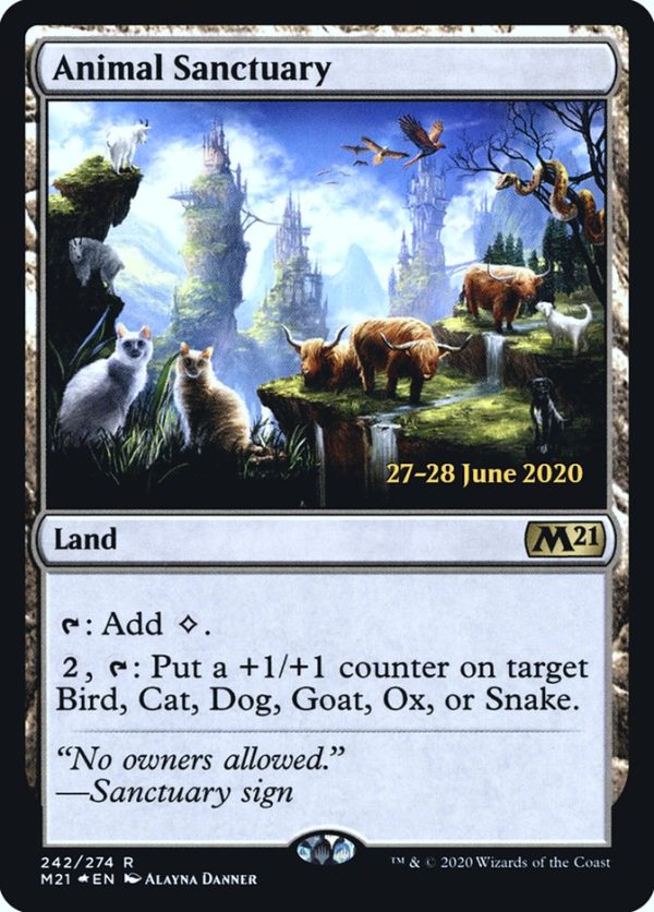 Animal Sanctuary [Core Set 2021 Prerelease Promos] Online Hot Sale