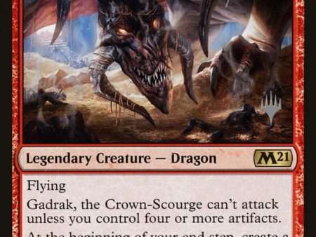 Gadrak, the Crown-Scourge (Promo Pack) [Core Set 2021 Promos] For Cheap