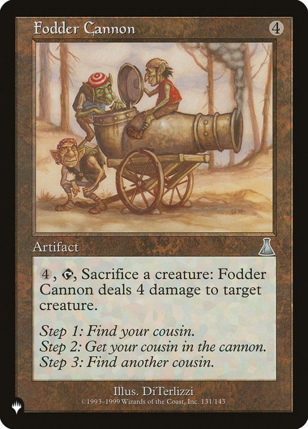 Fodder Cannon [The List] Supply