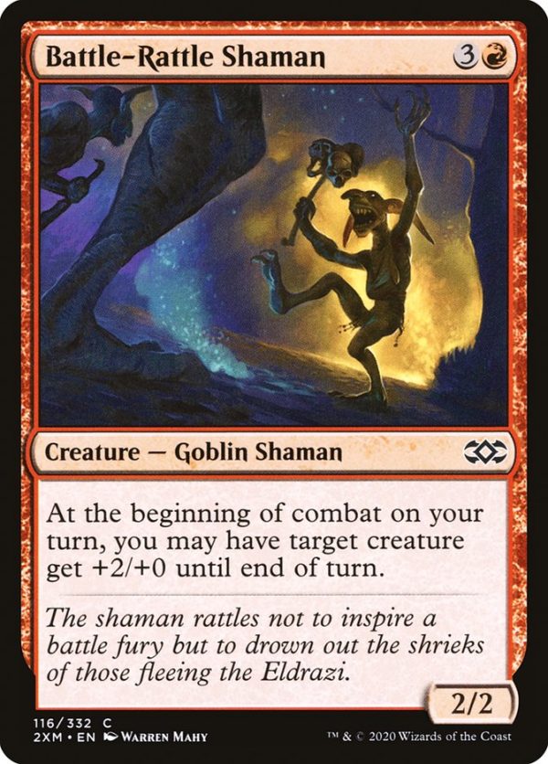 Battle-Rattle Shaman [Double Masters] Discount