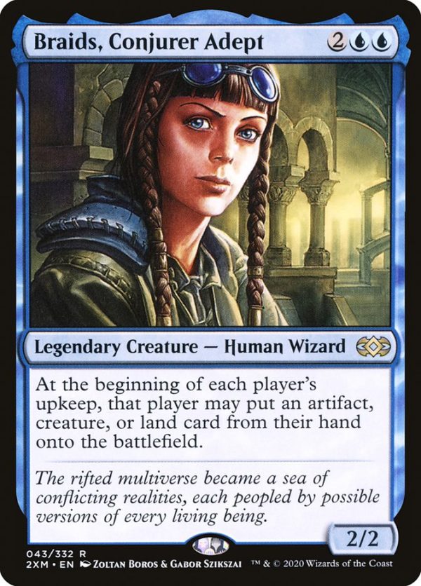 Braids, Conjurer Adept [Double Masters] Online Hot Sale