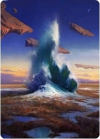 Flooded Strand Art Card [Zendikar Rising Art Series] Fashion