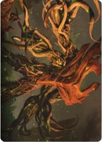 Ashaya, Soul of the Wild Art Card [Zendikar Rising Art Series] For Sale