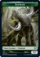 Elephant    Wurm (029) Double-Sided Token [Double Masters Tokens] Hot on Sale