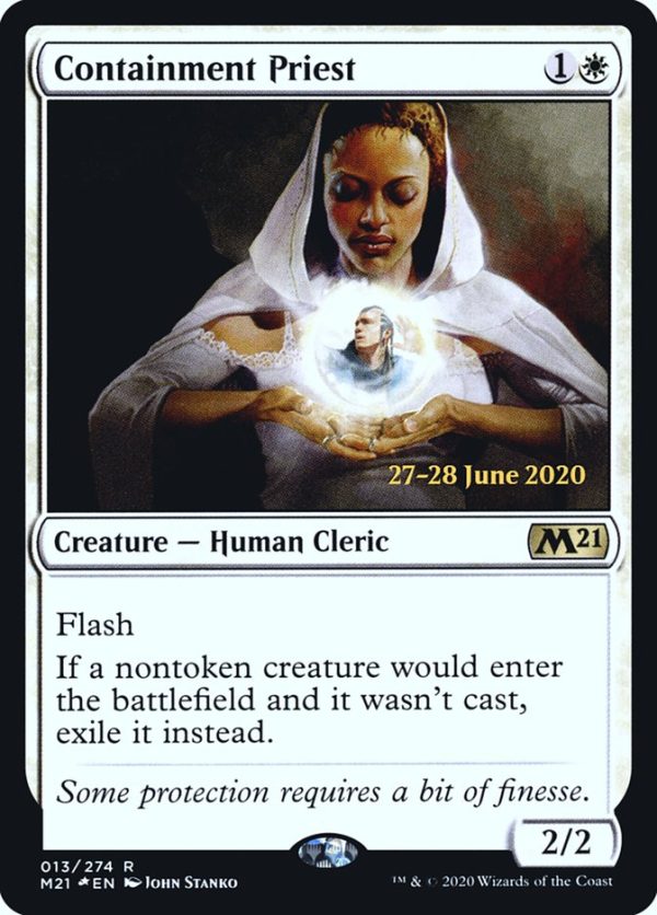 Containment Priest [Core Set 2021 Prerelease Promos] Supply