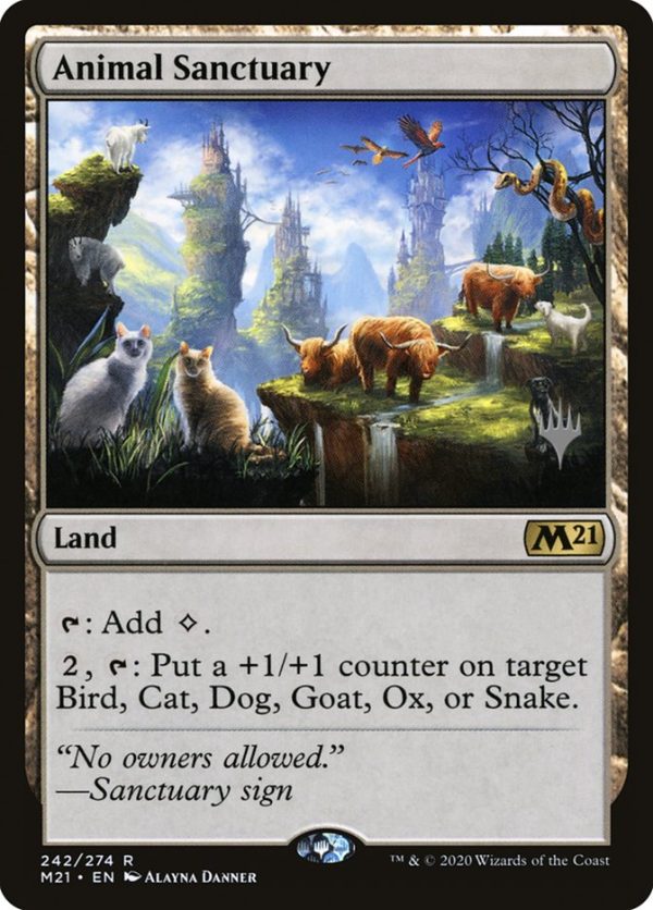 Animal Sanctuary (Promo Pack) [Core Set 2021 Promos] Online Hot Sale