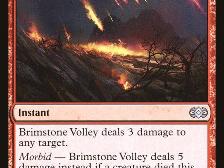 Brimstone Volley [Double Masters] For Sale