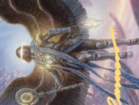 Angel of Destiny Art Card (Gold-Stamped Signature) [Zendikar Rising Art Series] For Cheap